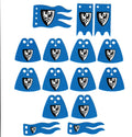 Black Falcon BB MOC Cape/Flag/Banner Bundle