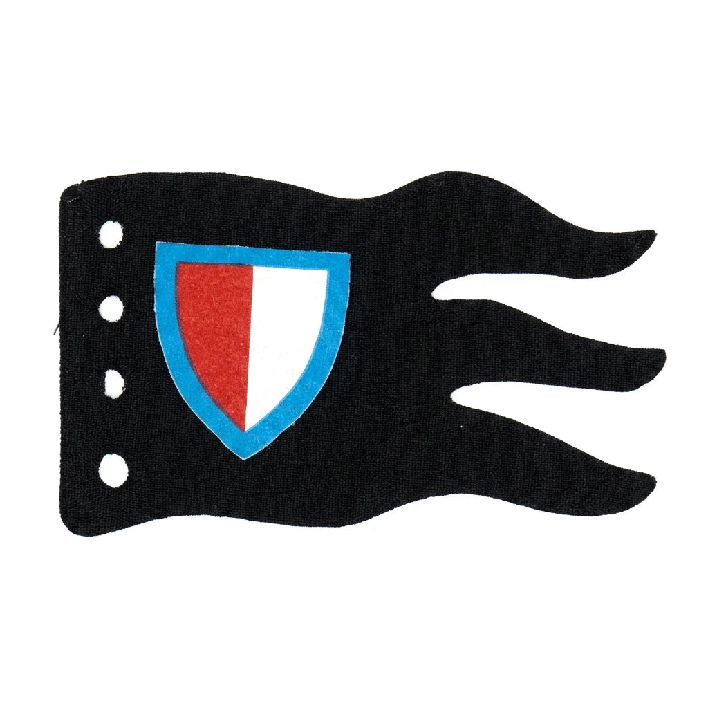 Red-White Shield Knights Big Flag