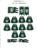 Kraken Capes/Flags/Banners Bundlel