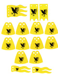 Raven BB MOC Capes/Flags/Banners Bundle