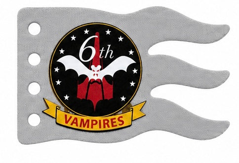 Battlestar Galactica Vampires Vipers Squadron Flag