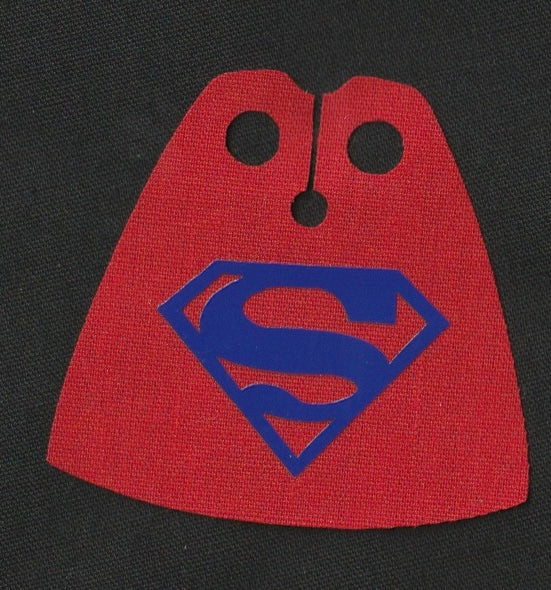 Superman Red Cape with Blue S